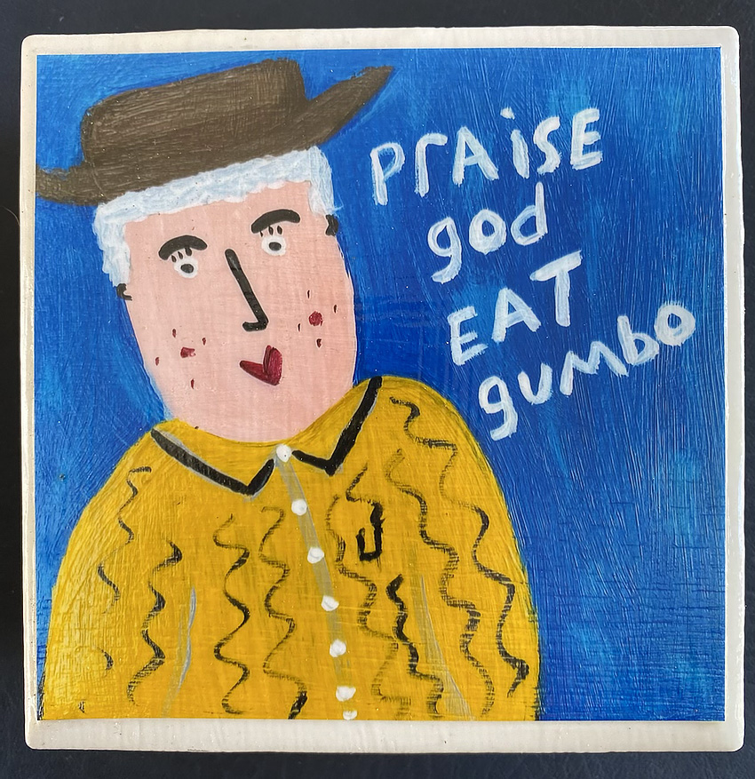 praise god coasters - Terry Gaskins Art